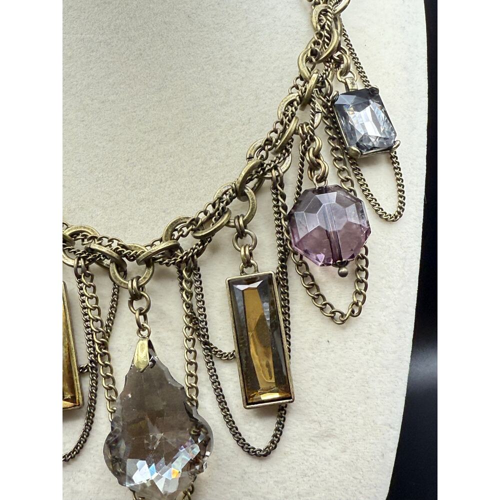 Premier Designs Swag Chains Statement Necklace An… - image 5